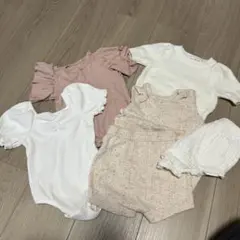 ベビー服セット（SHEIN） 80size 女の子　5点set