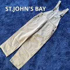 stjohn'sbay ベージュ コットンオーバーオール カジュアル　つなぎ　服