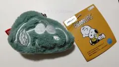 スヌーピー　がま口　コインケース　ポーチ　ボア　PEANUTS