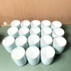青磁 湯呑み お猪口 5個セット - メルカリ