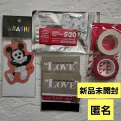 【最終価格】嵐　櫻井翔　会場限定　マステ　リボン　アクリルキーチェーン　ミッキー
