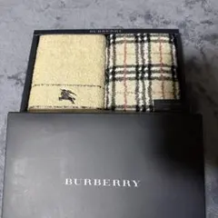 BURBERRY フェイスタオル 2枚セット