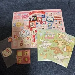 た*ん様 ハローキティ ビンテージシール等　5点セット
