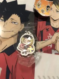 ハイキュー 孤爪研磨 チャーム くら寿司 新品 未開封 クリアファイル