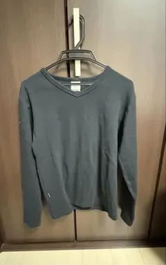 【最安値】AVIREX デイリーヘンリーネックL ロイヤルブルー長袖Tシャツ