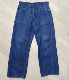 60s USA製 オシュコッシュ デニム ペインターパンツ 濃紺 W33相当