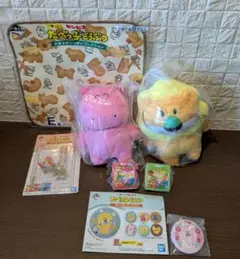 たべっこどうぶつ　まとめ売り　クリップ　ぬいぐるみ　刺繍缶バッジ