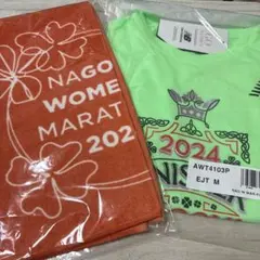 名古屋ウィメンズマラソン2026 TシャツLサイズ、タオル - メルカリ