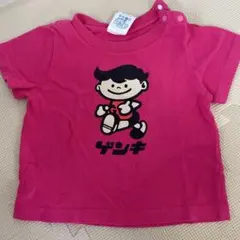 ゲンキ キャラクターTシャツ 90サイズ ピンク