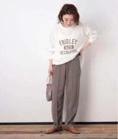 FREAK'SSTORE カジュアルパンツ グレー ゴムウエスト