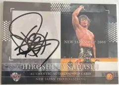 バンダイ 新日本プロレス 棚橋弘至 真壁伸也 直筆サインカード