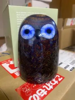 iittala イッタラ フクロウ ガラス 置物のサムネイル
