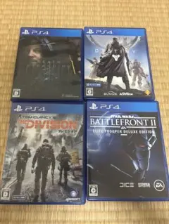 PS4 ソフト 4本セット まとめ売り