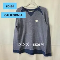 roial CALIFORNIA メンズ スウェット トレーナー M ネイビー