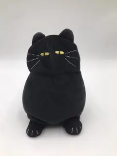 ネコニトリデコホーム　黒猫　スマホクッション　中古美品