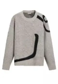 ZARA ブラッシュフィニッシュジャガードセーターのサムネイル