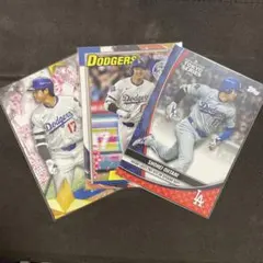 大谷翔平　日本限定インサート　3枚セット　topps update series