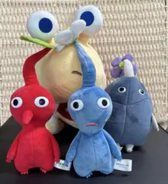 ピクミン　赤ピク、青ピク、岩ピク、チャッピーセットのサムネイル