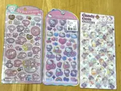ミ*中様 うるちゅるポップシール マイメロベビー コットンパフィー ギャルキティ