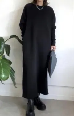 美品✨24AWビアズリー☆マルワンピコクーンドッキングブラック - メルカリ