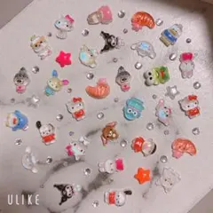 ネイルパーツ★nail サンリオ　キティクロミシナモロールうさはなのサムネイル