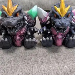 鎮座獣　ゴジラ スペースゴジラ フィギュア A・Bセットのサムネイル