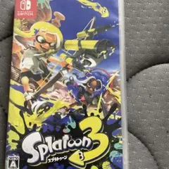 【美品】スプラトゥーン3 Nintendo Switch ソフト