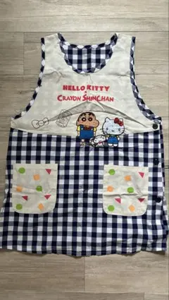 HELLO KITTY クレヨンしんちゃん エプロン M-Lのサムネイル