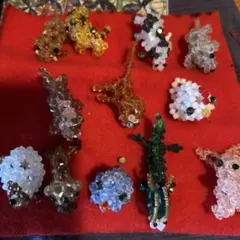 ハンドメイド 動物モチーフ チャーム 12干支