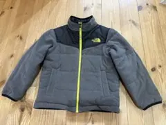 ノースフェイス☆110cm☆XS☆アウター☆防寒具☆ダウン☆グレー黒☆キッズ子供
