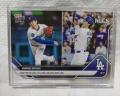 大谷翔平 Shohei Ohtani NLCS Topps Now カード