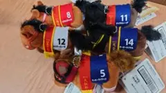 サラブレッドコレクション　ぷちマスコットボールチェーン4 5体セット