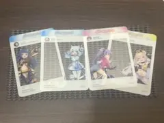 チュウニズム maimai SNS風クリアカード 4枚+カード