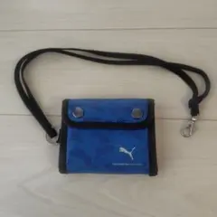 PUMA キッズ用ウォレット ネックストラップ付き