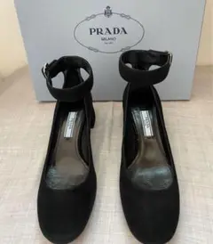 PRADA パンプス 黒 結婚式 パーティー