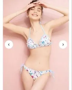 【新品】to the sea フラワープリントビキニセット