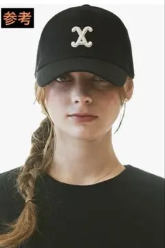 VARZAR キャップ ブラック （ホワイトロゴ）ユーズド 古着 ヴィンテージ風のサムネイル