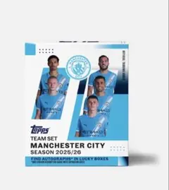 Topps マンチェスターシティ オートグラフカードセット ハーランド