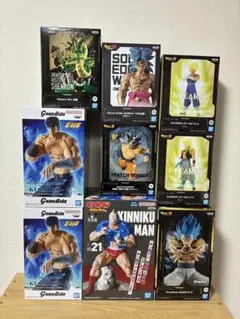 ドラゴンボール、北斗の拳など9体セット