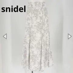 snidel スナイデル Sustainable パネルバリエスカート　0