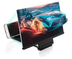 スクリーンアンプ 正規品 スマホ拡大鏡スタンド ノウボーダー 360 自由回転