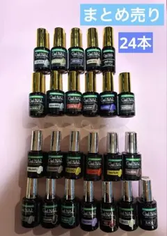 GelNail ジェルネイルカラーセット　セリア　まとめ売り　24本