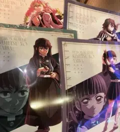 鬼滅の刃 無限城編　時透　甘露寺　栗花落　伊黒　クリアファイル　４種セット　新品