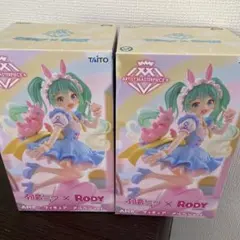 初音ミク× Rody AMP＋ フィギュア メルヘンver.　２点セット