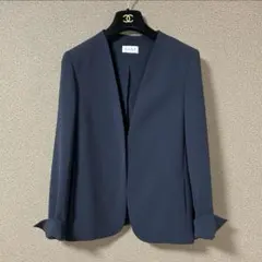 未使用級【PLST】トリアセブレンドカラーレスジャケット 24SS 現行モデル