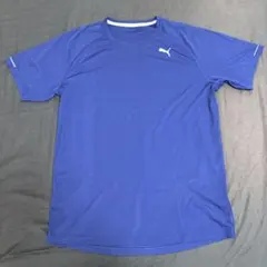 PUMA プーマ 半袖スポーツTシャツ ブルー Mサイズ トレーニングランニング