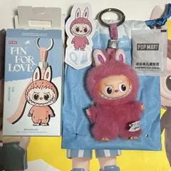 anoꕤ様専用 正規品 LABUBU PIN FOR LOVE イニシャルQ