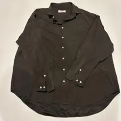 remer リメル シャツ ブラウン 落ち感 大人カジュアル