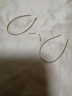 フープピアス k10 刻印有