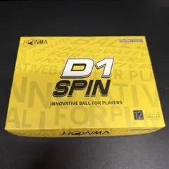 HONMA D1 SPIN　ホンマ　D1 スピン　ゴルフボール　新品　1ダースのサムネイル